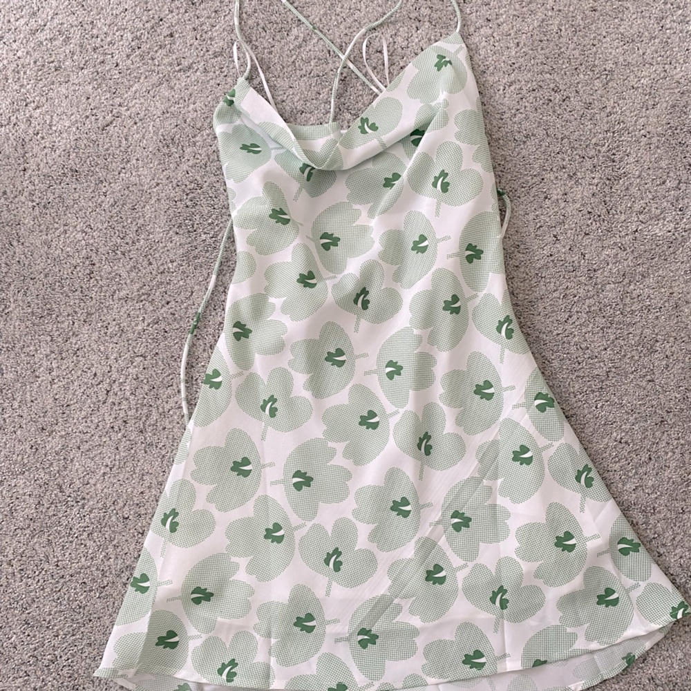 New with tags cowl neck mini dress